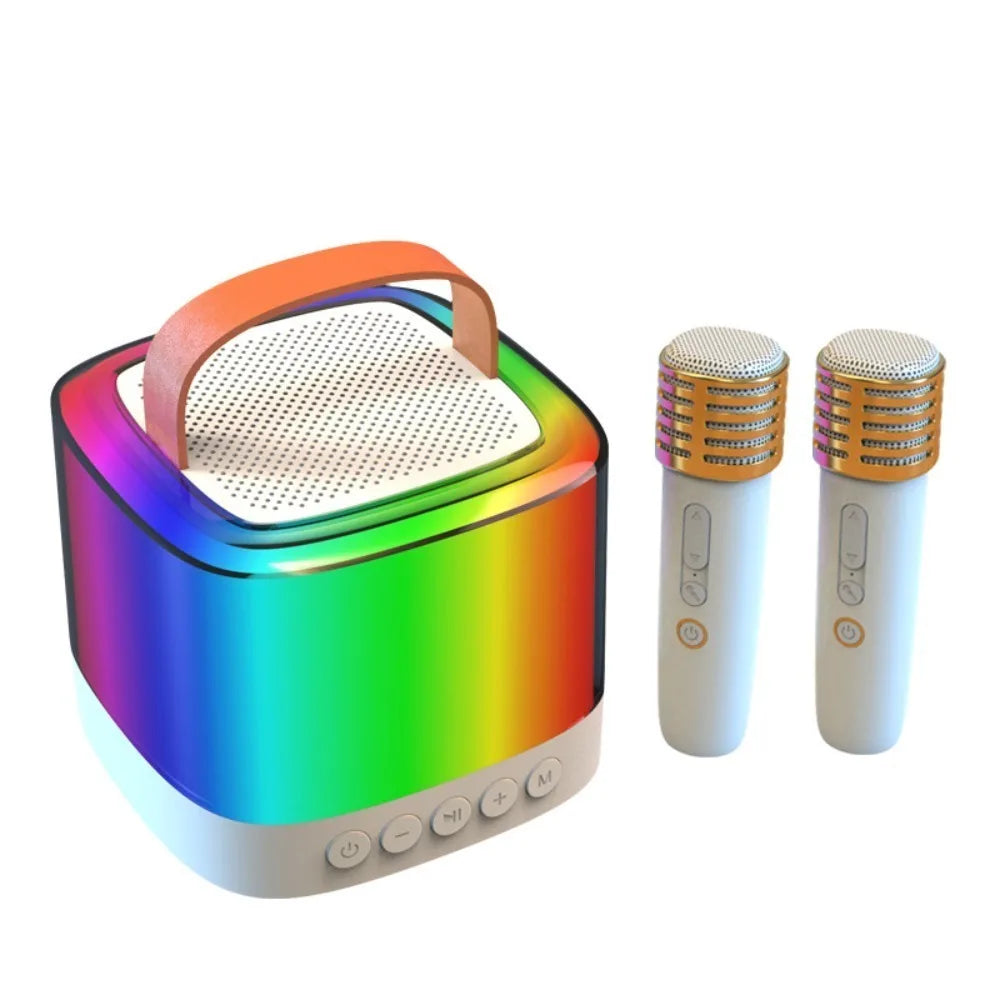 Bluetooth Mini Karaoke Machine with Dome Lighting