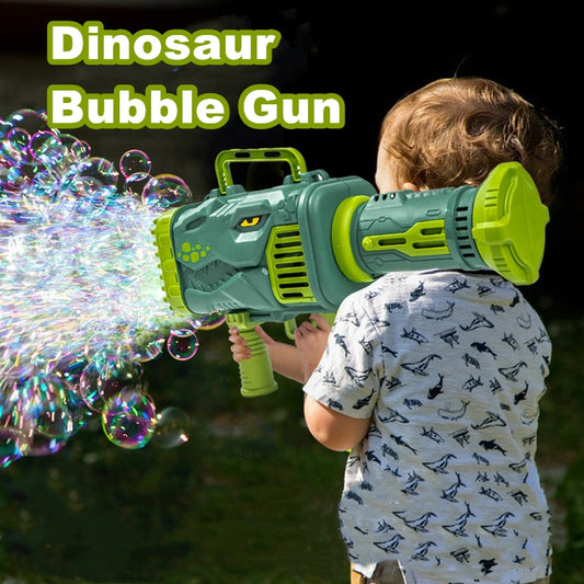 Dinosaur Bubble Gun Bazooka